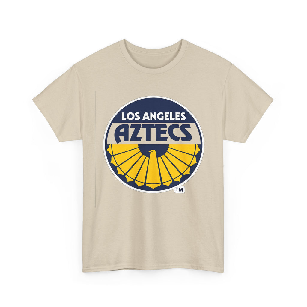 Los Angeles Aztecs Vintage Logo Cotton T-Shirt