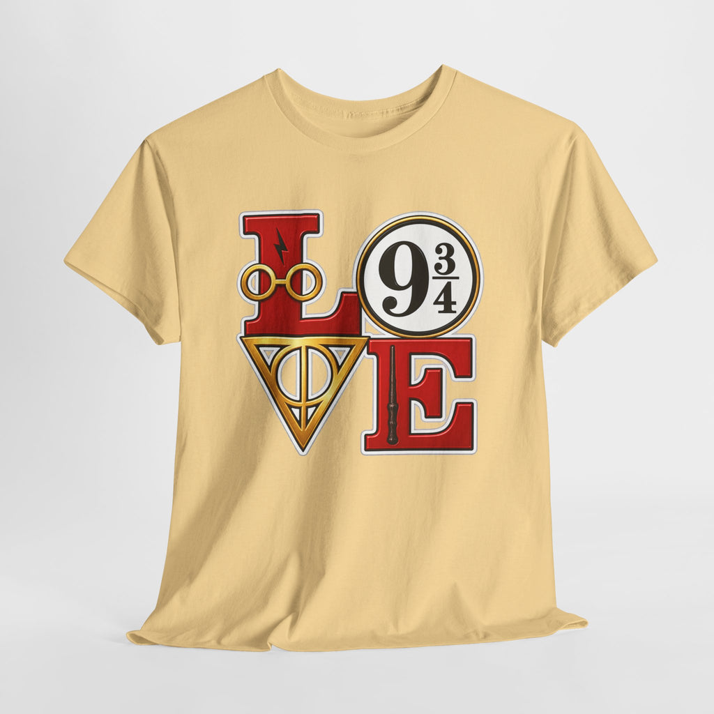 Harry Potter Inspired Love 9 3/4 Wizardry Tee