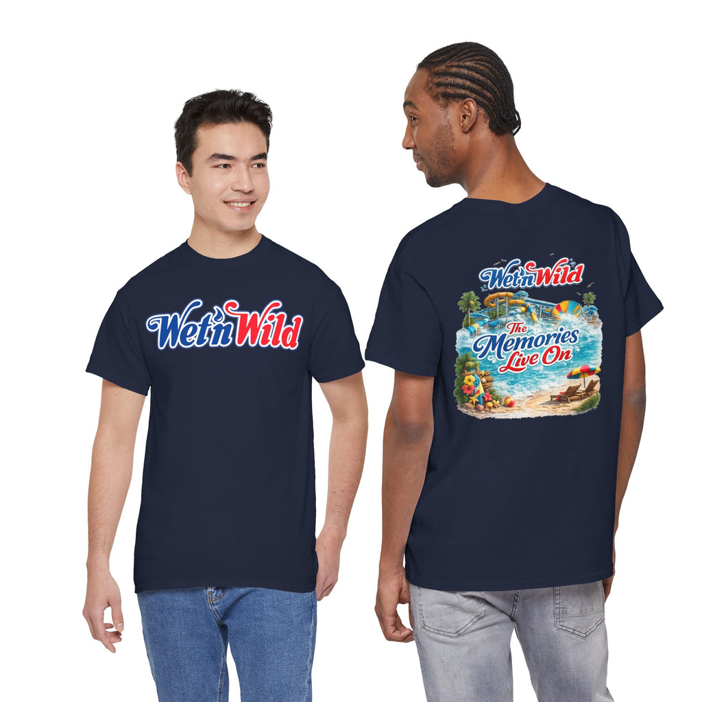 Wet 'n Wild Orlando Graphic Tee — "The Memories Live On" Retro Vacation T‑Shirt