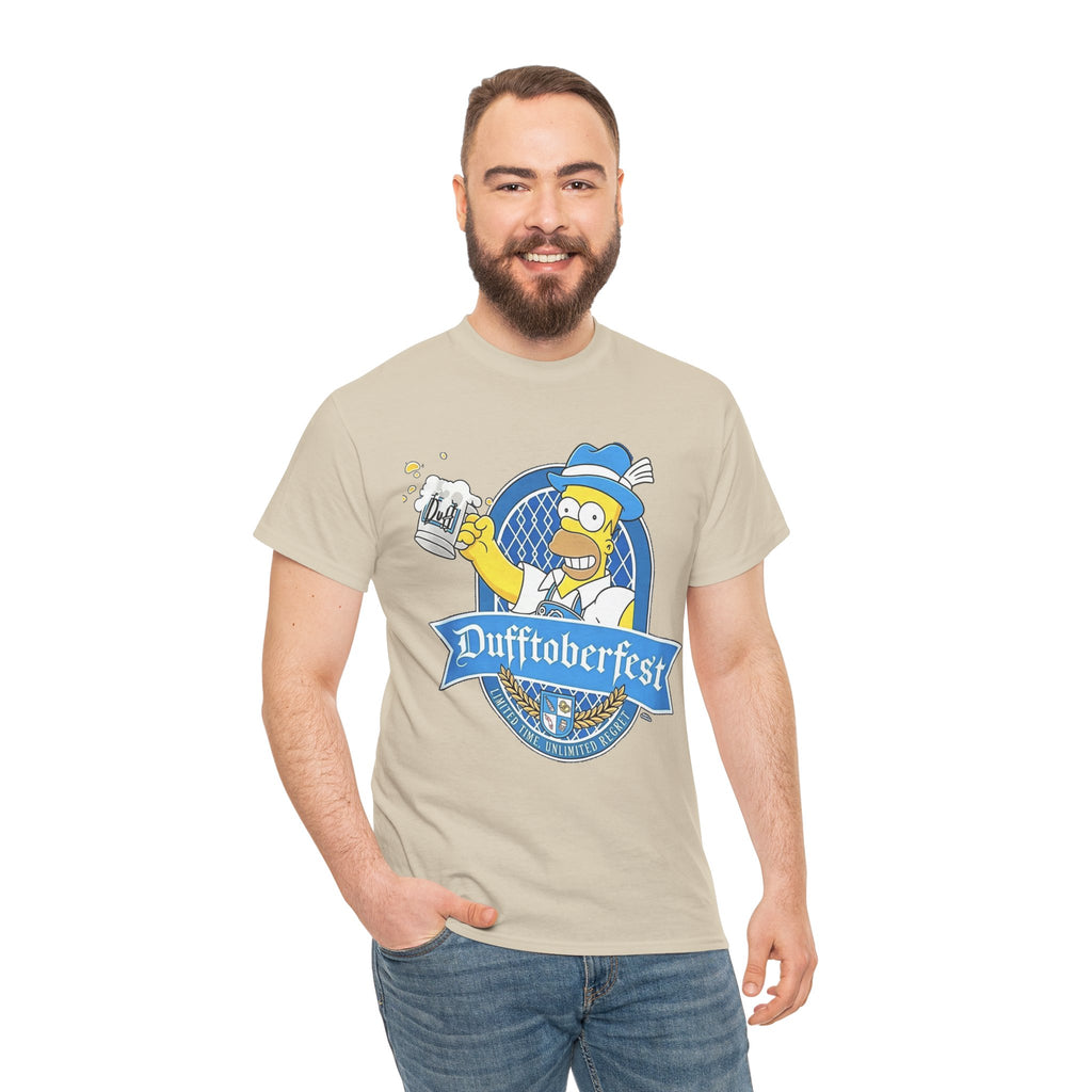 Dufftoberfest Beer Cotton T-Shirt / Tee