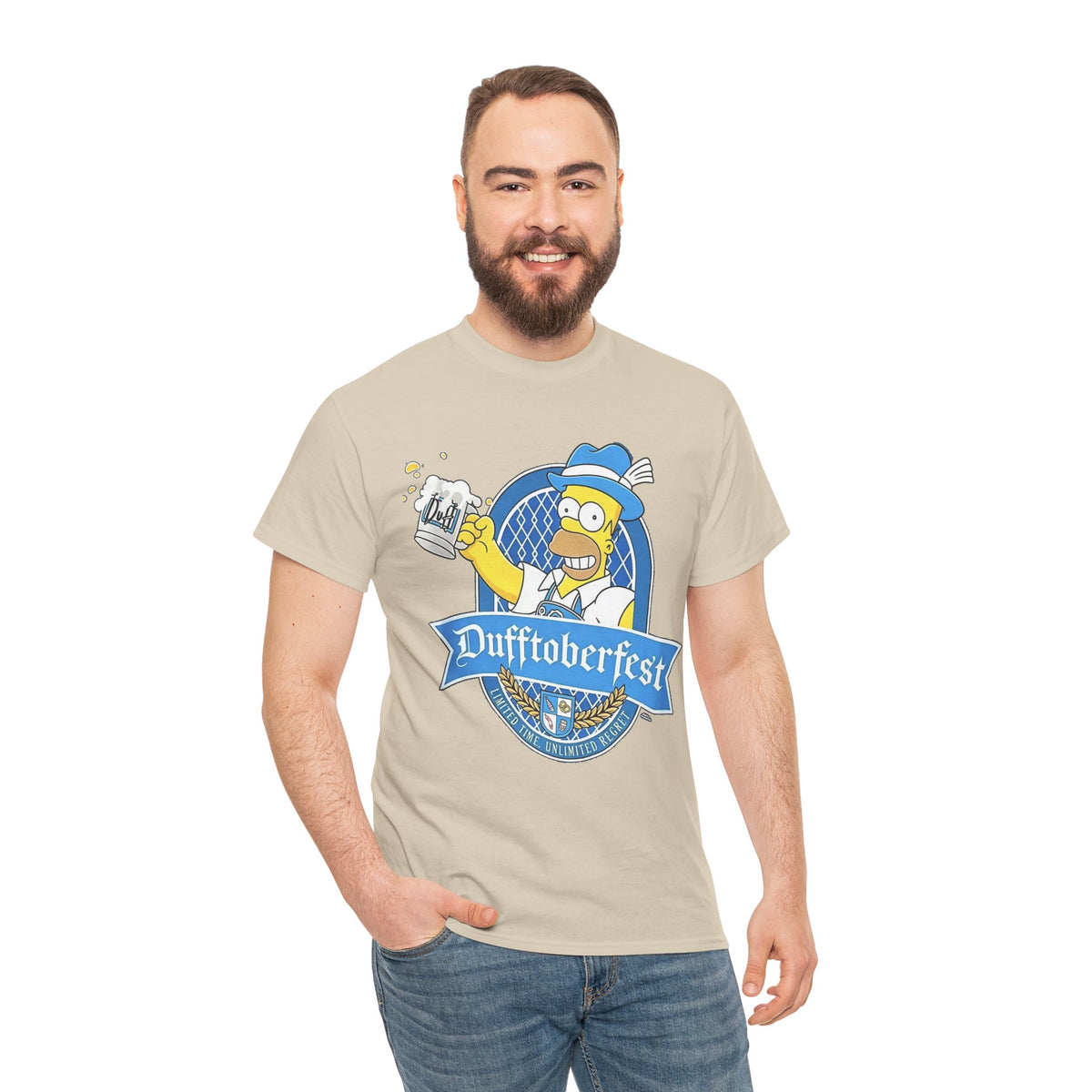 Dufftoberfest Beer Cotton T-Shirt / Tee