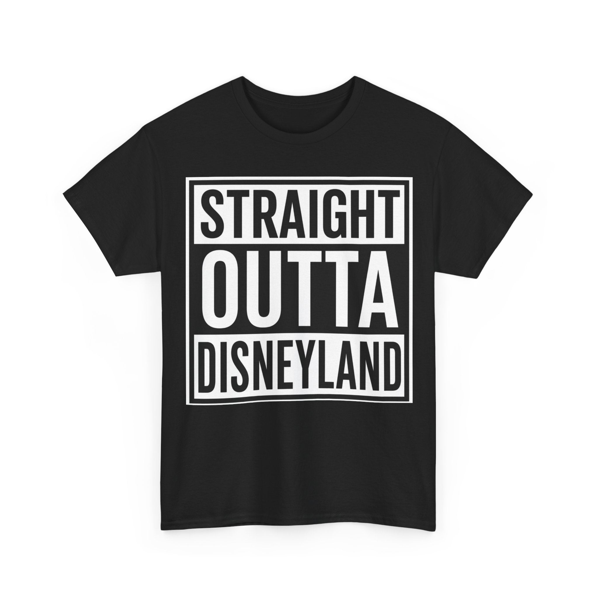 Straight Outta Disneyland T-Shirt — Funny Theme Park Vacation Shirt