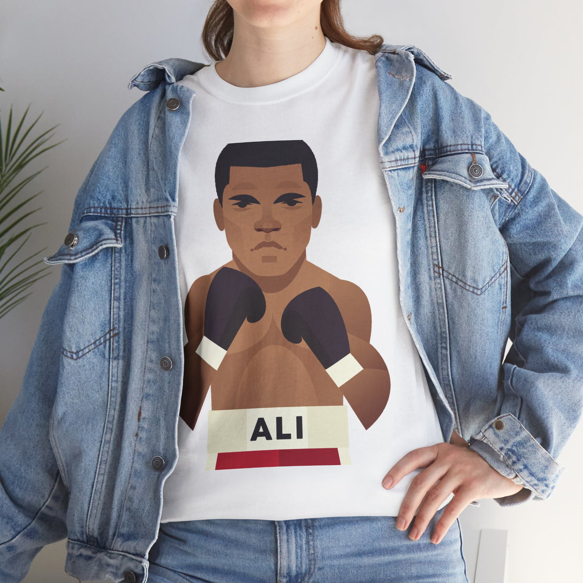 Muhammad Ali Boxing Champion Cotton T-Shirt