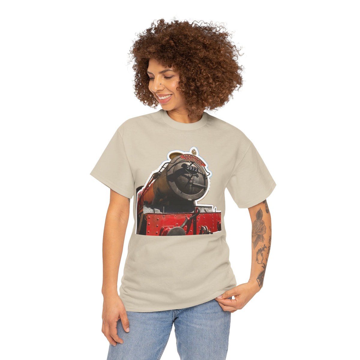 Hogwarts Express Steam Engine Train T-Shirt – Vintage Locomotive Graphic Tee