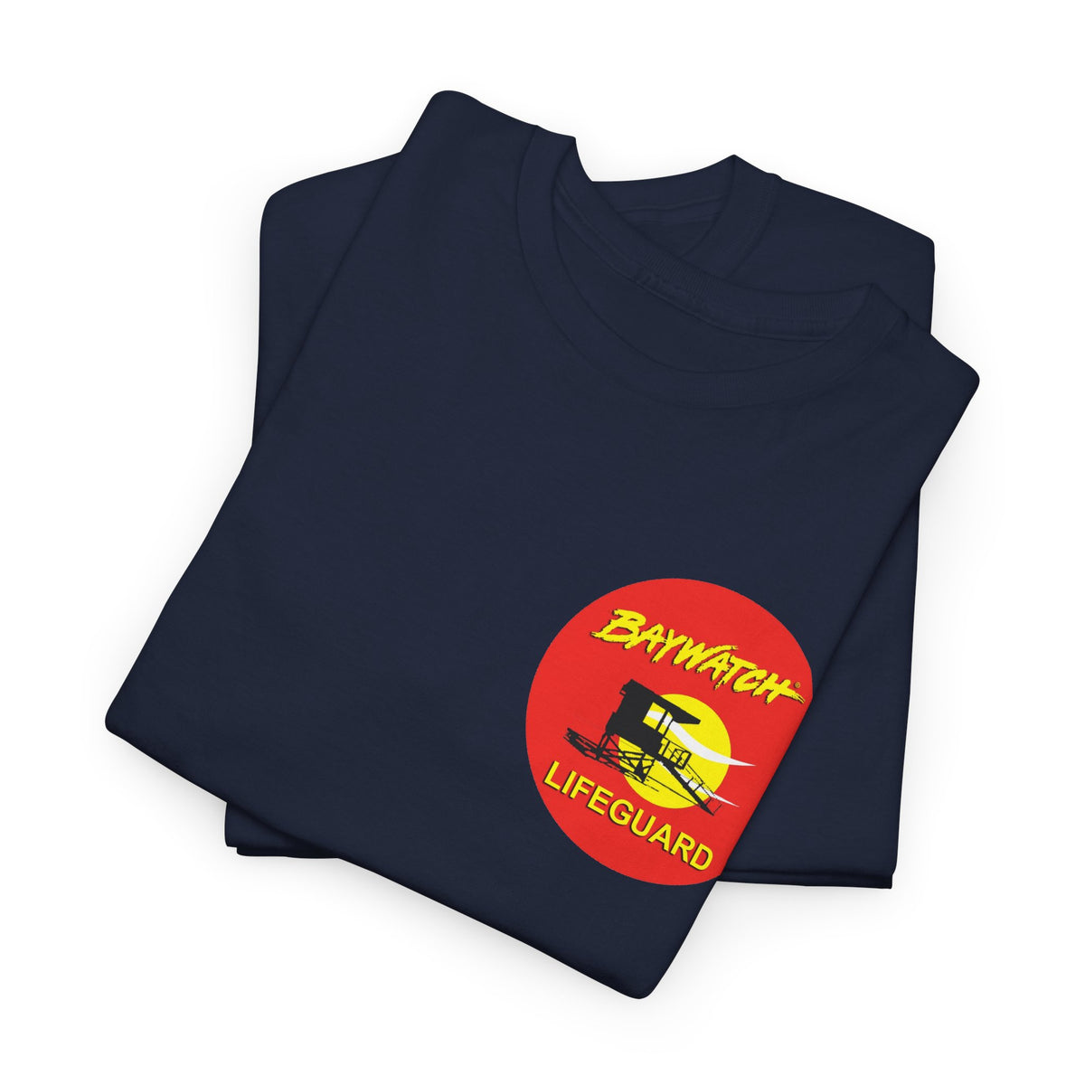 Baywatch Lifeguard Graphic Cotton T-Shirt