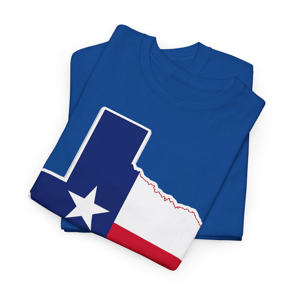 Texas Flag Outline T-Shirt — Lone Star State Pride Tee