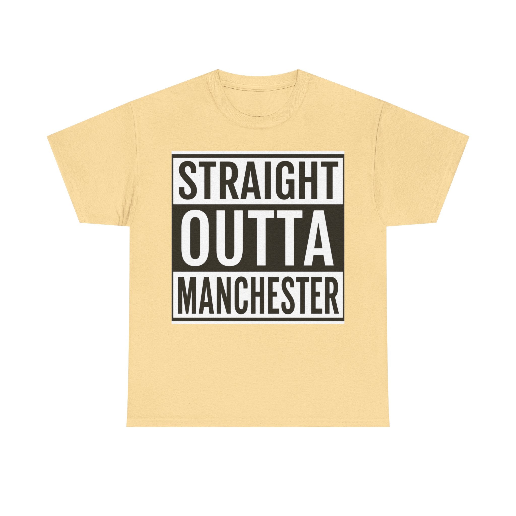 Straight Outta Manchester T-Shirt — Bold City Pride Tee