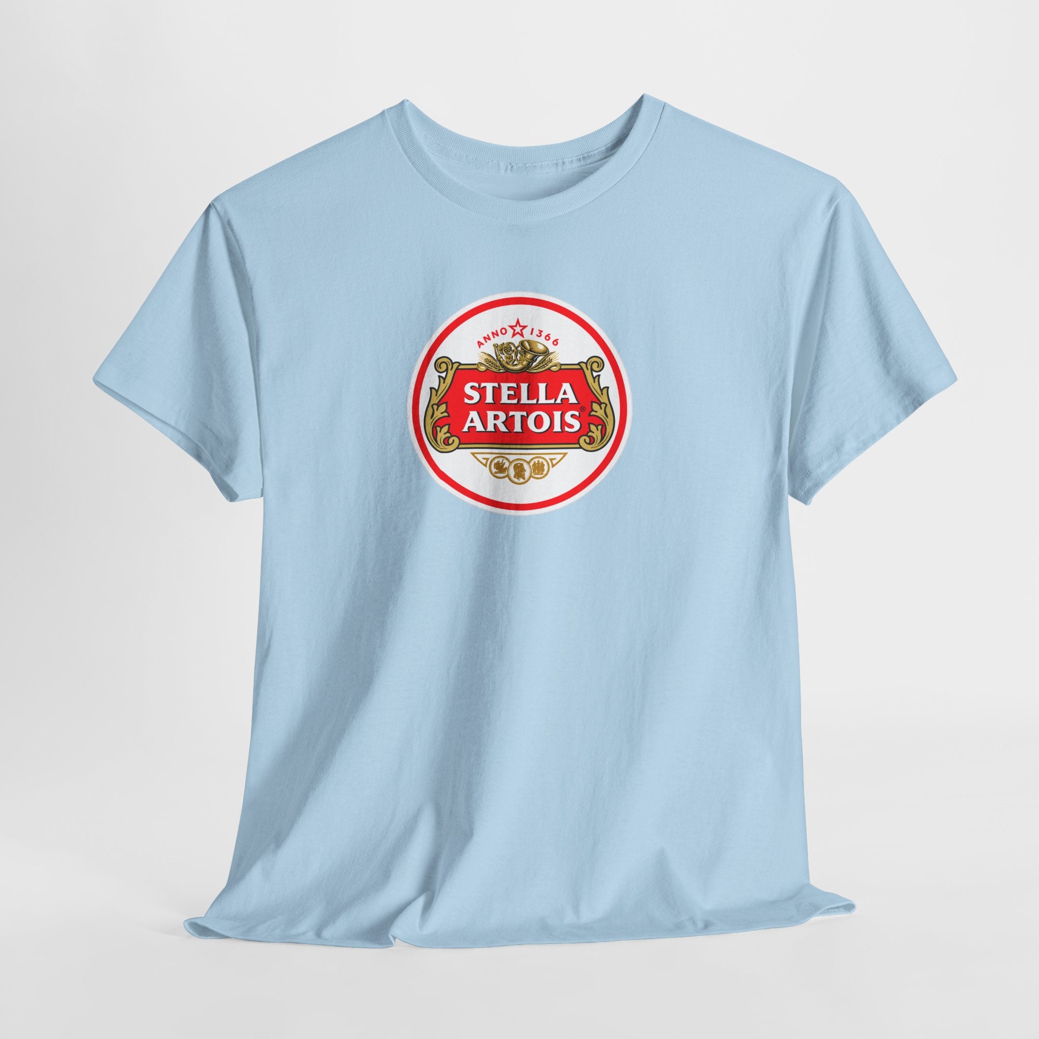 Beer Logo T-Shirt — Stella Artois Inspired Vintage Crest Tee
