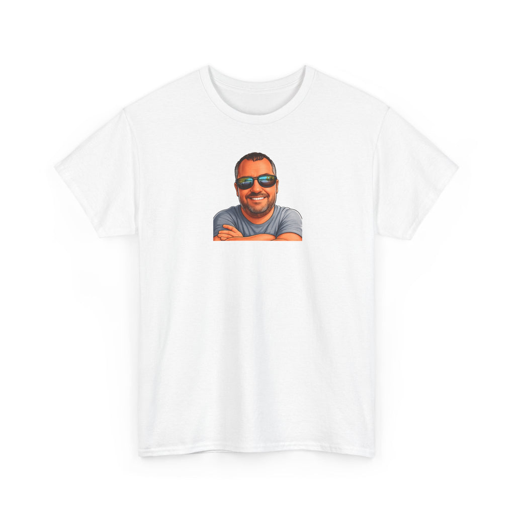 Graphic Tee — "E.T. Phoned Home" Smiling Guy Retro Design