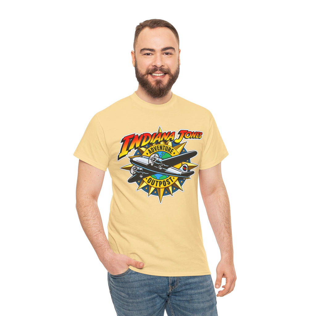 Indiana Jones Adventure Outpost Cotton T-Shirt / Tee