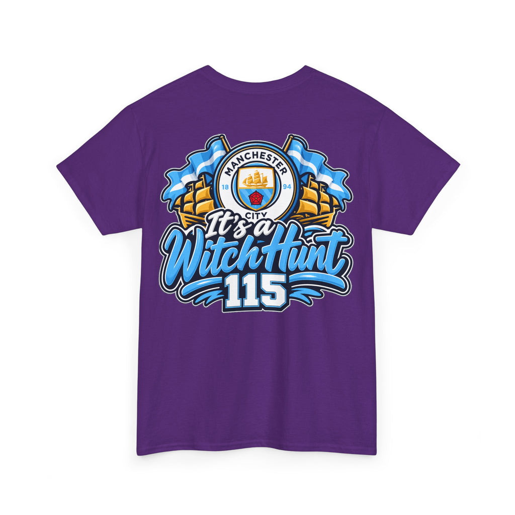 Manchester City It's a Witch Hunt 115 Cotton T-Shirt