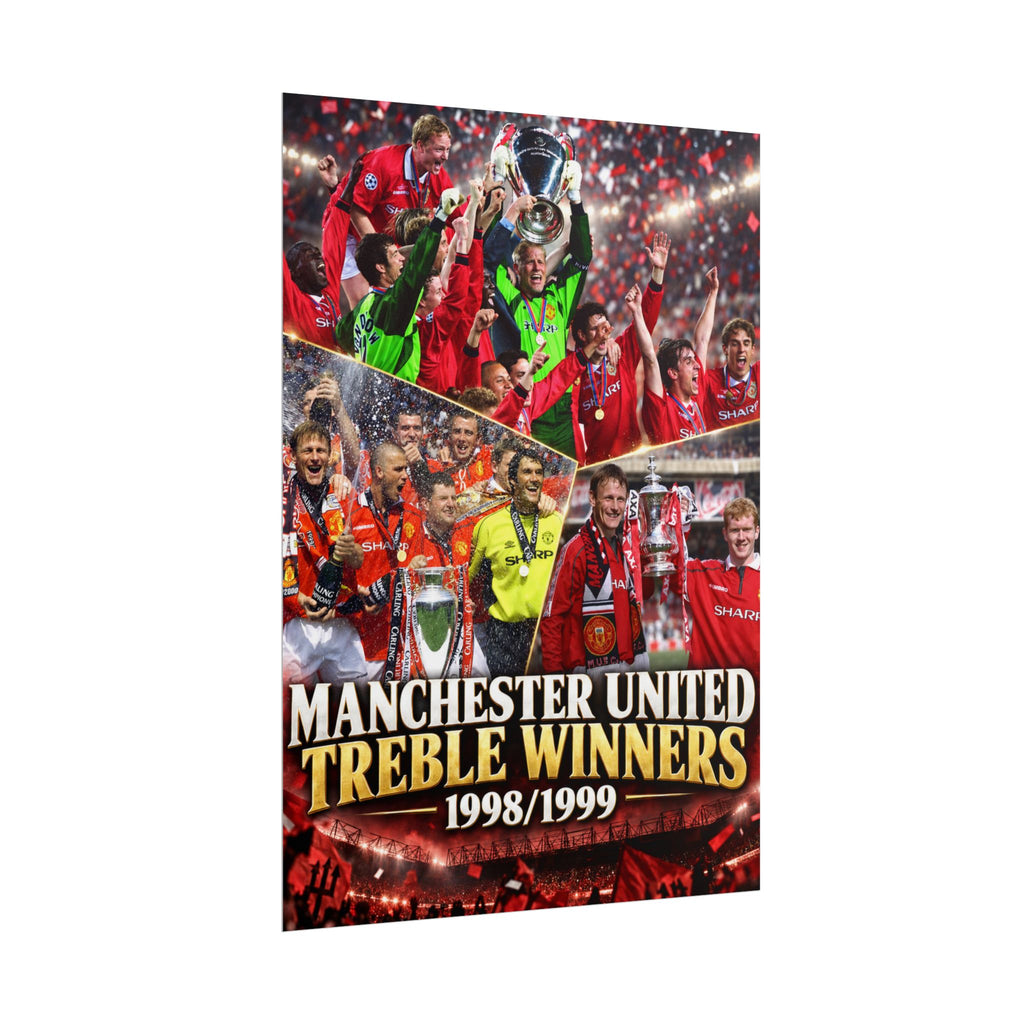Manchester United Treble Winners 1998/1999 Poster