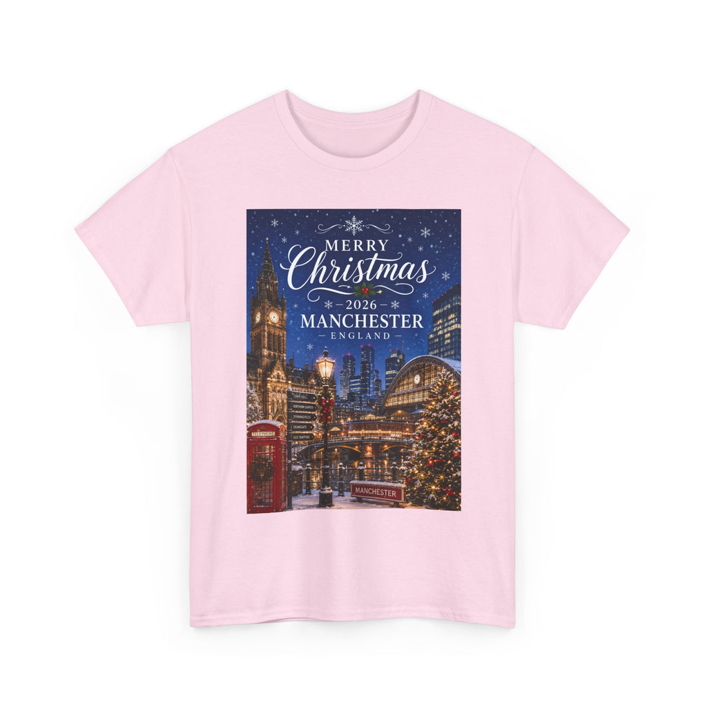 Manchester Christmas Tee — Merry Christmas 2026 Holiday T‑Shirt
