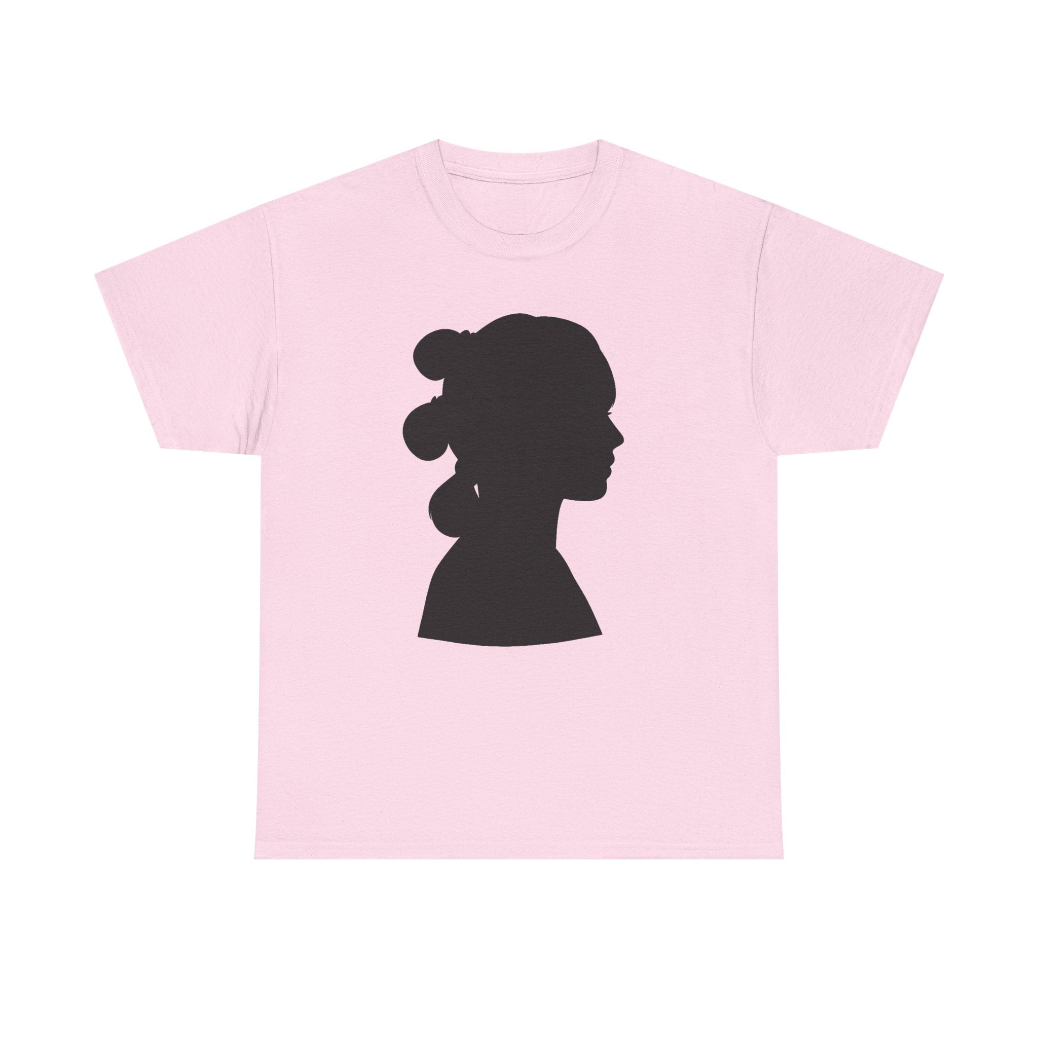 Princess Leia Star Wars Silhouette Profile Tee — Classic Portrait T‑Shirt