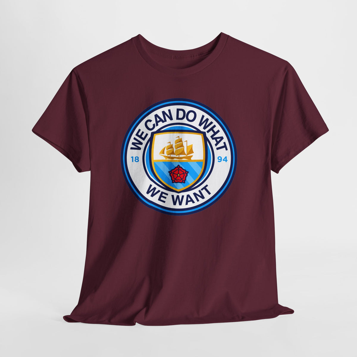 We Can Do What We Want Manchester  City Graphic Cotton T-Shirt