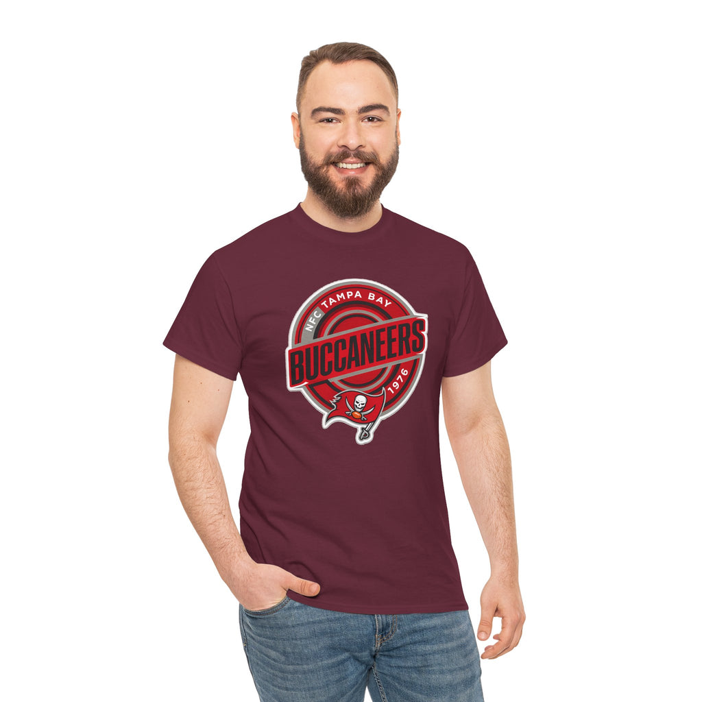 Tampa Bay Buccaneers Inspired Vintage Logo T-Shirt