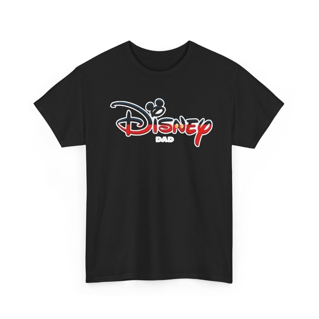 Disney Dad T‑Shirt — Classic Logo Tee for Theme Park Dads