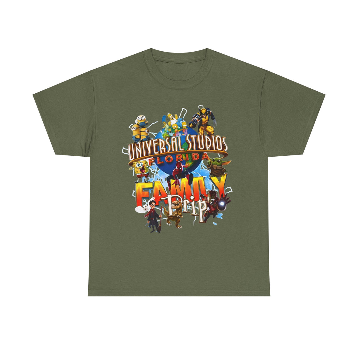 Universal Studios Florida Family Trip T-Shirt