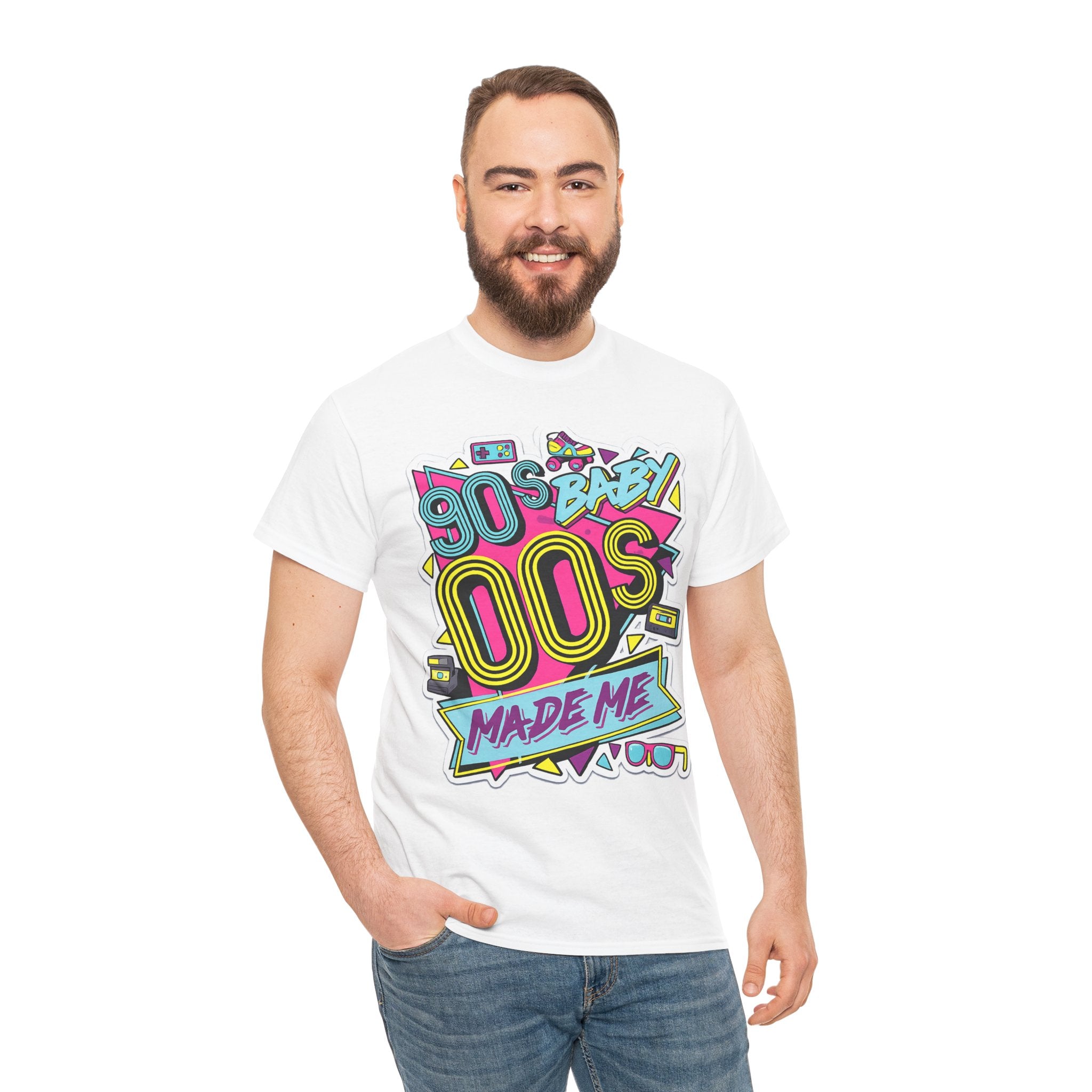 90s Baby Tee – '00s Made Me' Retro Graphic T-Shirt