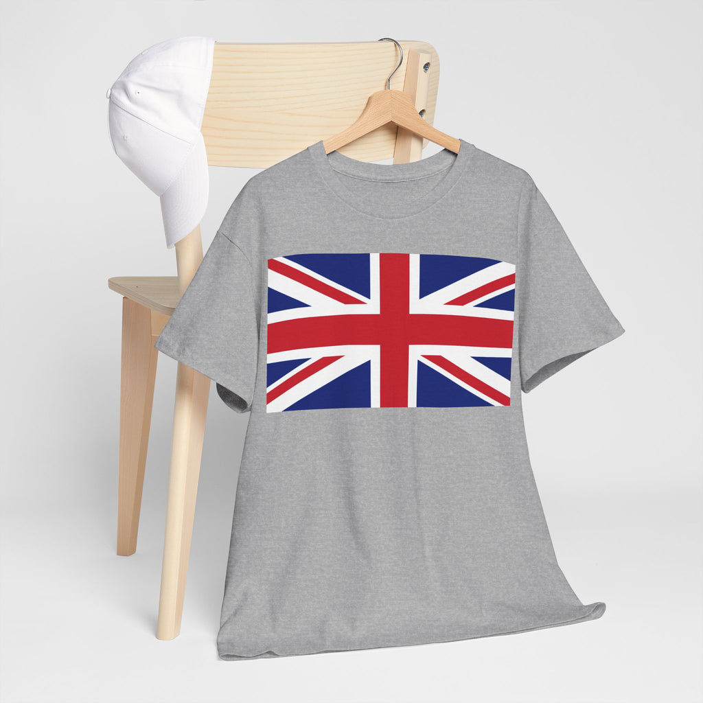 Union Jack Flag T‑Shirt — British Flag Tee for UK Pride & Travel