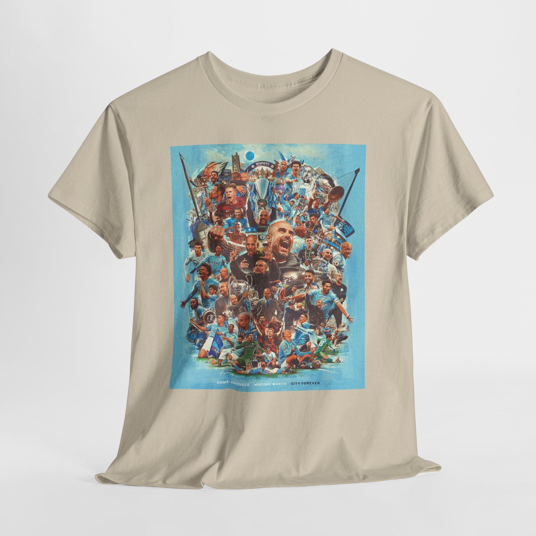 Pep Guardiola History Maker Poster T-Shirt