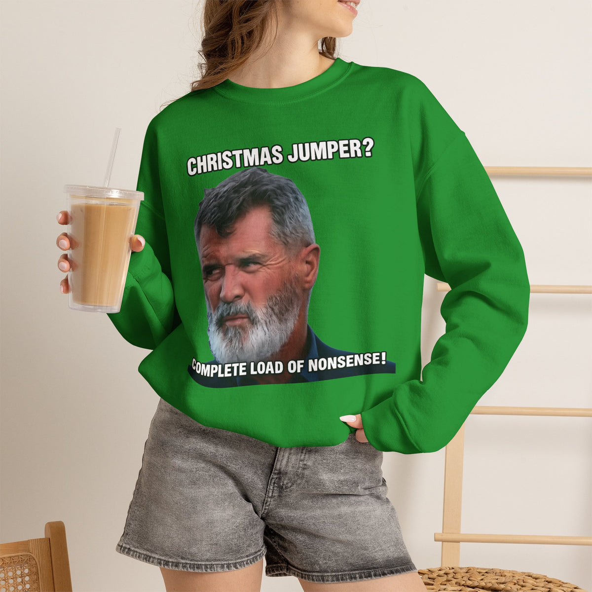 Roy Keane Christmas Jumper? Complete Load of Nonsense Sweatshirt