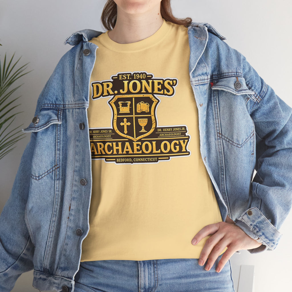 Dr. Jones Archaeology Vintage Adventure Cotton T-Shirt