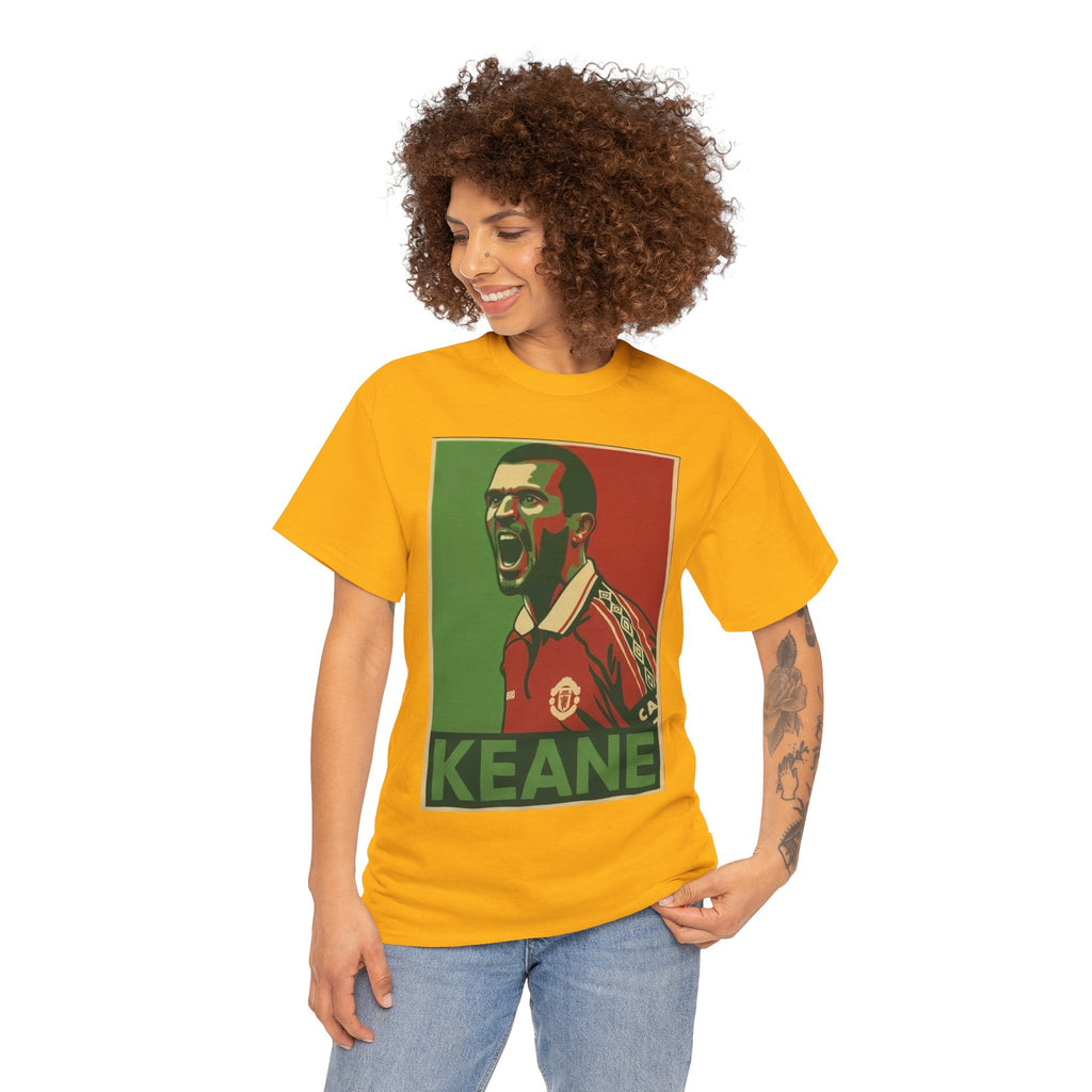 Roy Keane Manchester United Legend Retro Football Tee