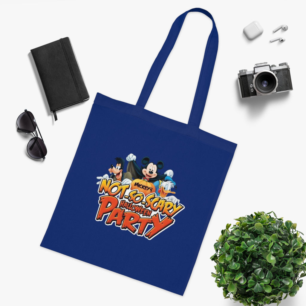 Mickey "Not So Scary Halloween Party" Cotton Tote — Disney Trick-or-Treat Bag