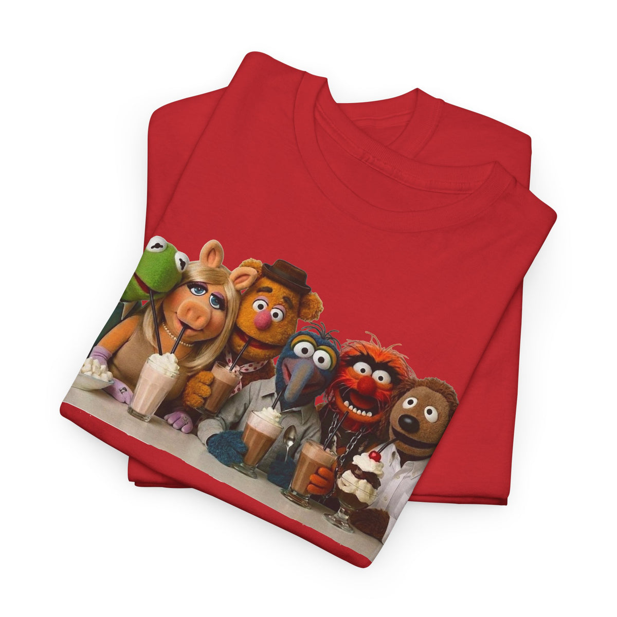 Muppet Cast Retro Poster Cotton T-Shirt