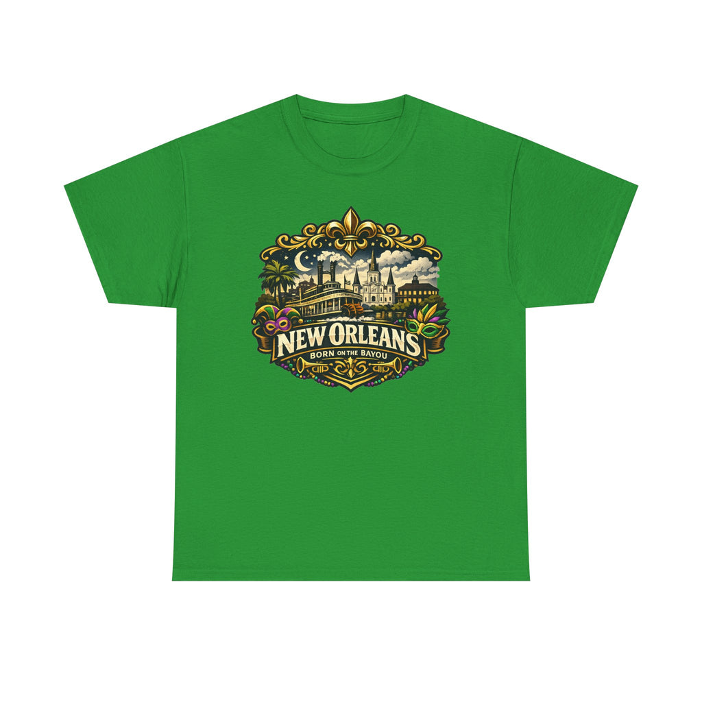 New Orleans Vintage Badge Tee — Crescent City Souvenir T-Shirt