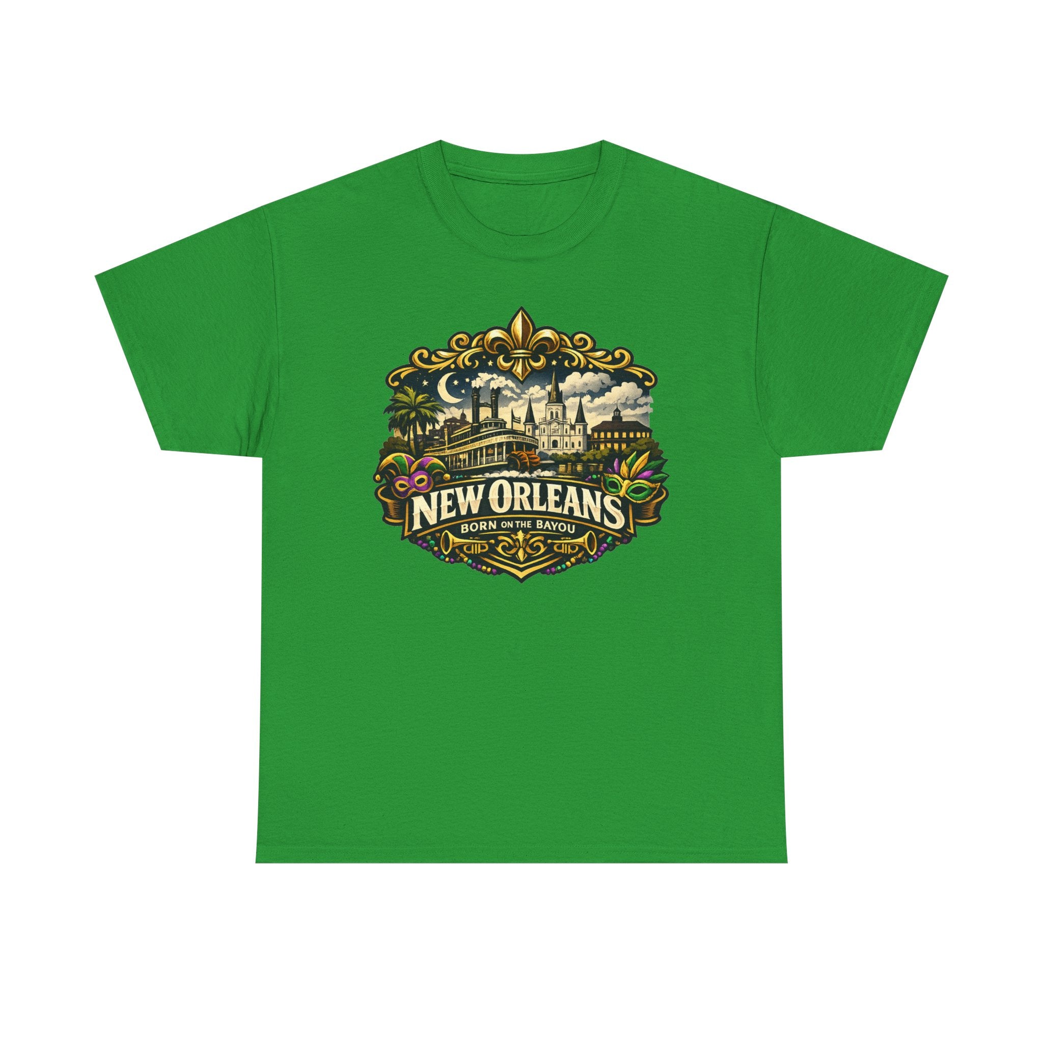New Orleans Vintage Badge Tee — Crescent City Souvenir T-Shirt