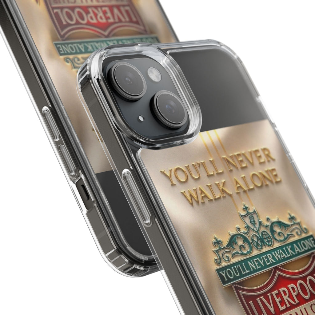 Liverpool FC 'You'll Never Walk Alone' Clear Phone Case