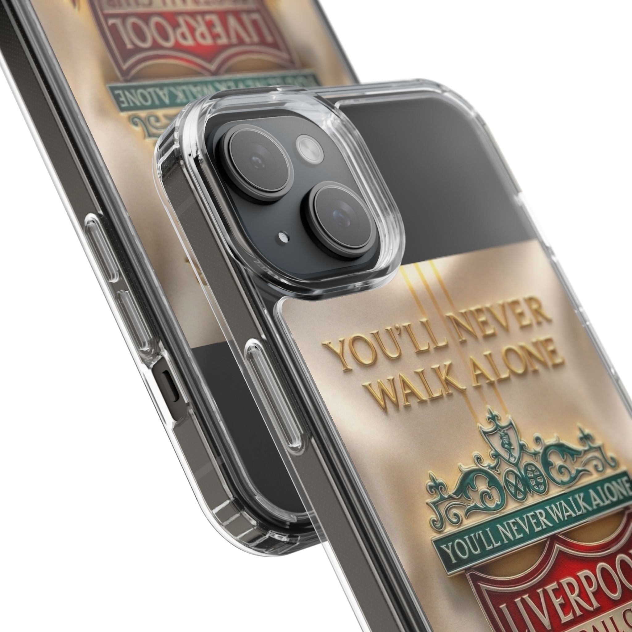 Liverpool FC 'You'll Never Walk Alone' Clear Phone Case