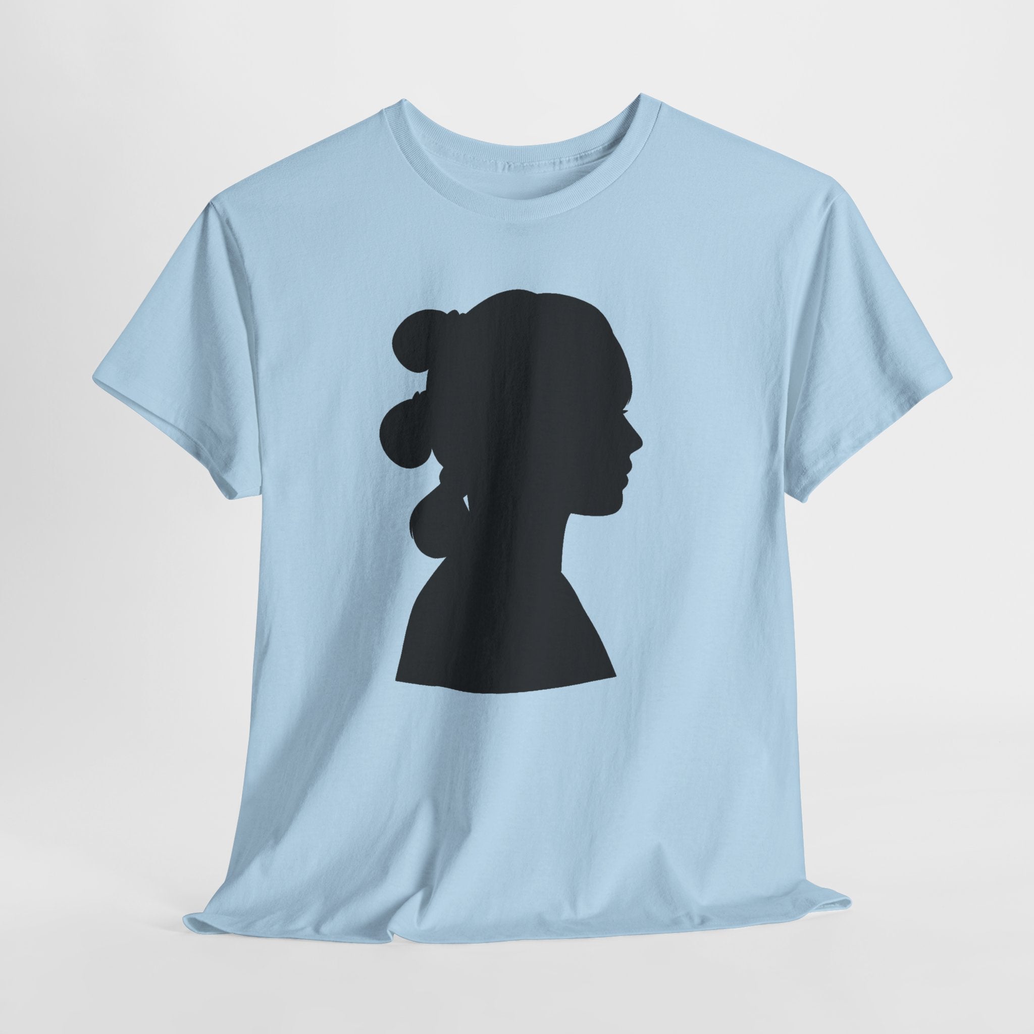 Princess Leia Star Wars Silhouette Profile Tee — Classic Portrait T‑Shirt