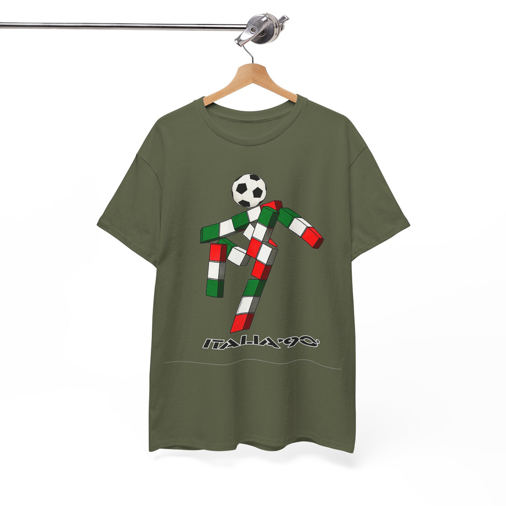 Italia '90 Soccer T‑Shirt — Retro Italian Football World Cup Tee