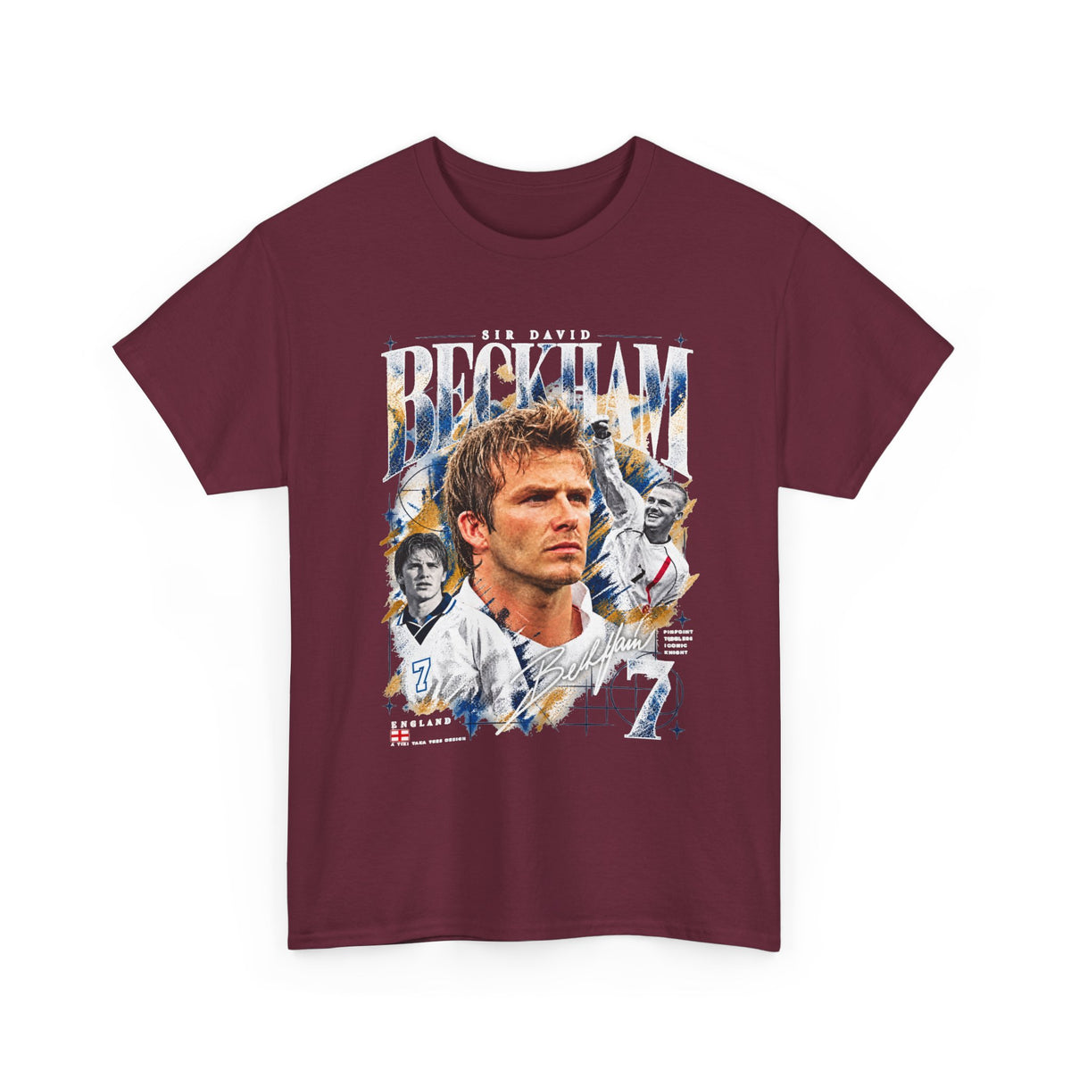 David Beckham inspired Unisex Heavy Cotton Tee