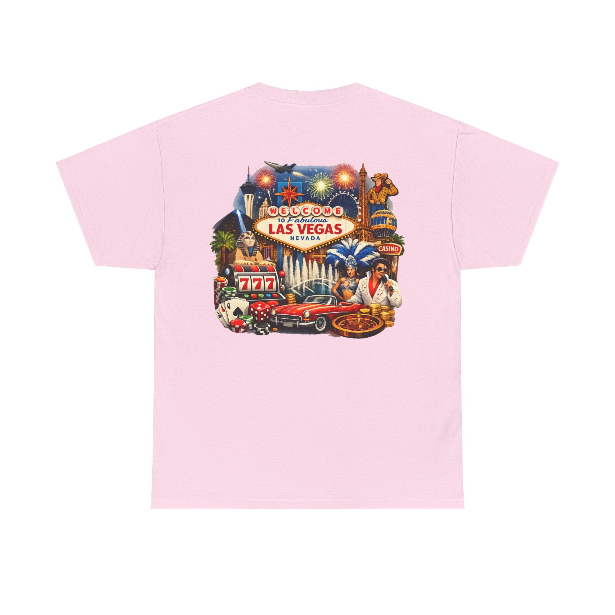 Las Vegas Vintage Collage T‑Shirt