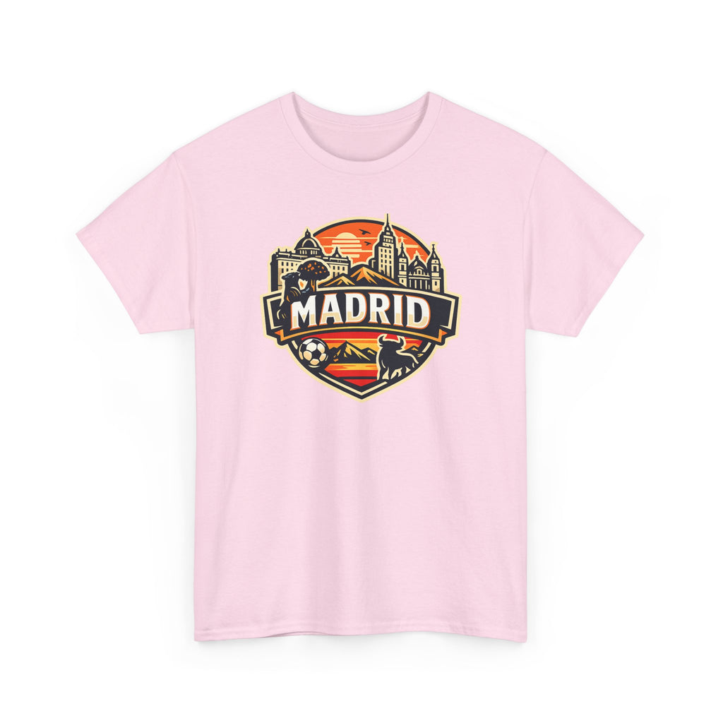 Madrid Skyline Soccer Crest T-Shirt