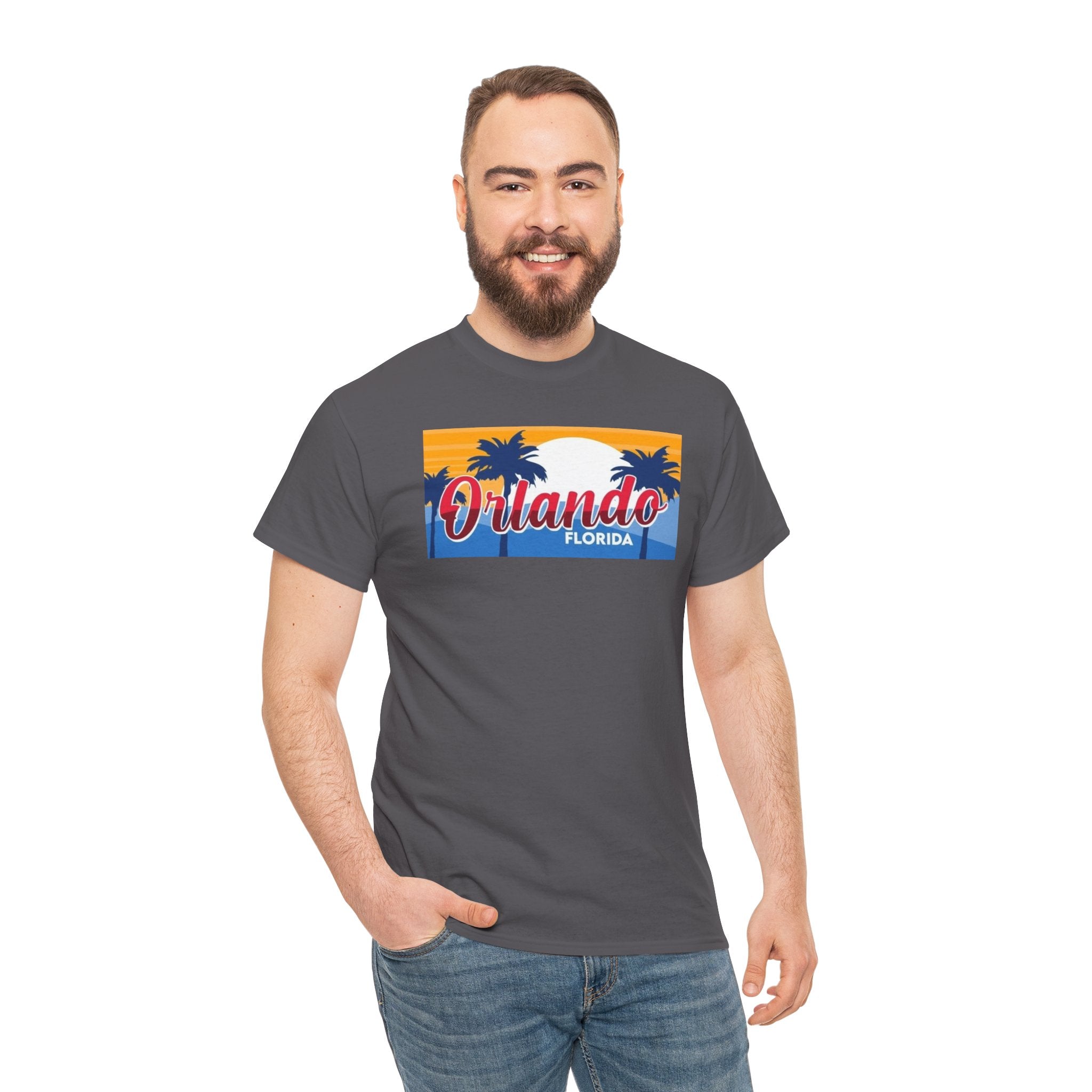 Orlando Florida Retro Sunset T-Shirt