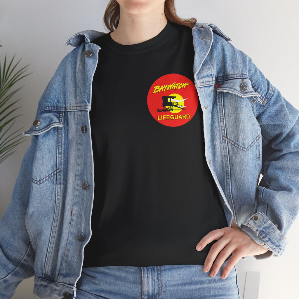 Baywatch Lifeguard Graphic Cotton T-Shirt