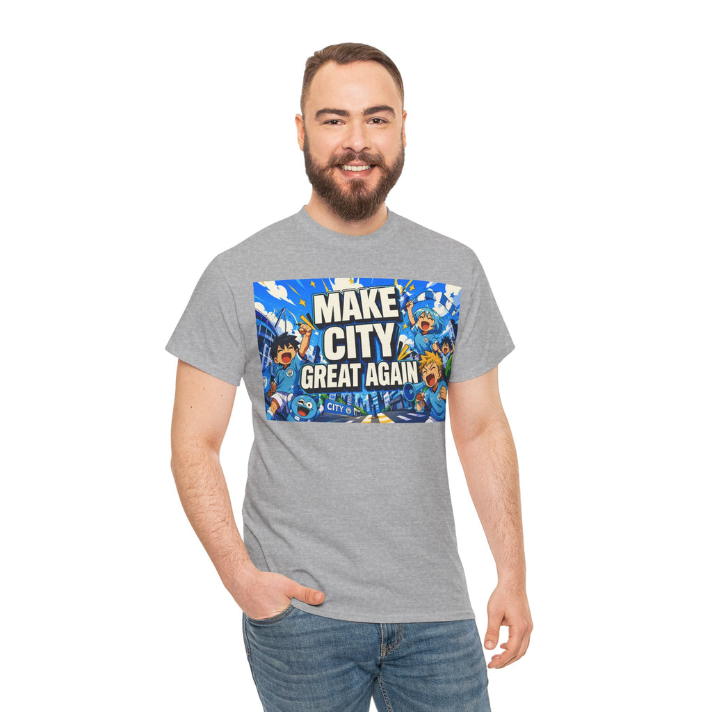 Make City Great Again Graphic Tee — Urban Skateboard Streetwear T-Shirt