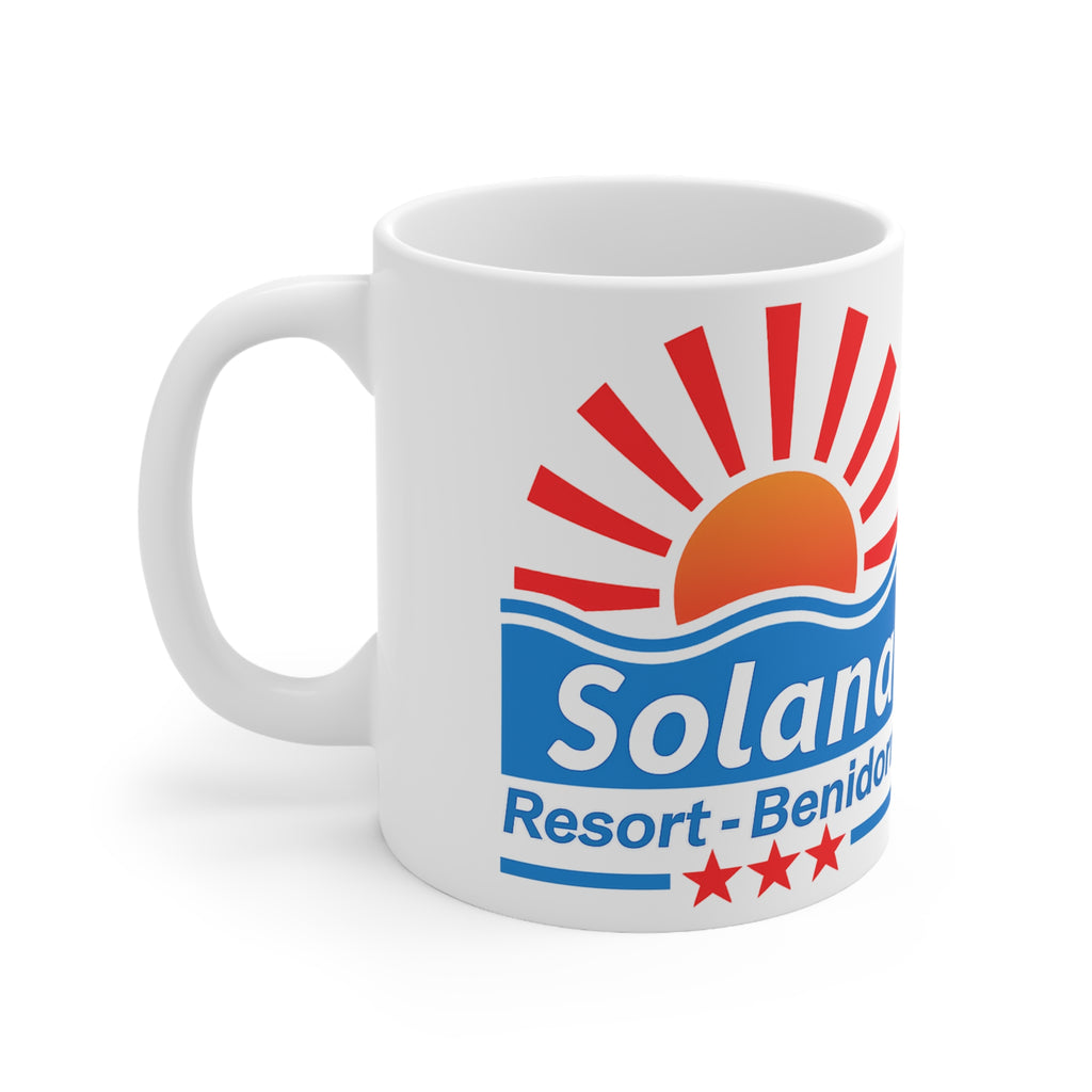 Solana Resort Benidorm Sunrise Ceramic Coffee Mug – 11oz & 15oz
