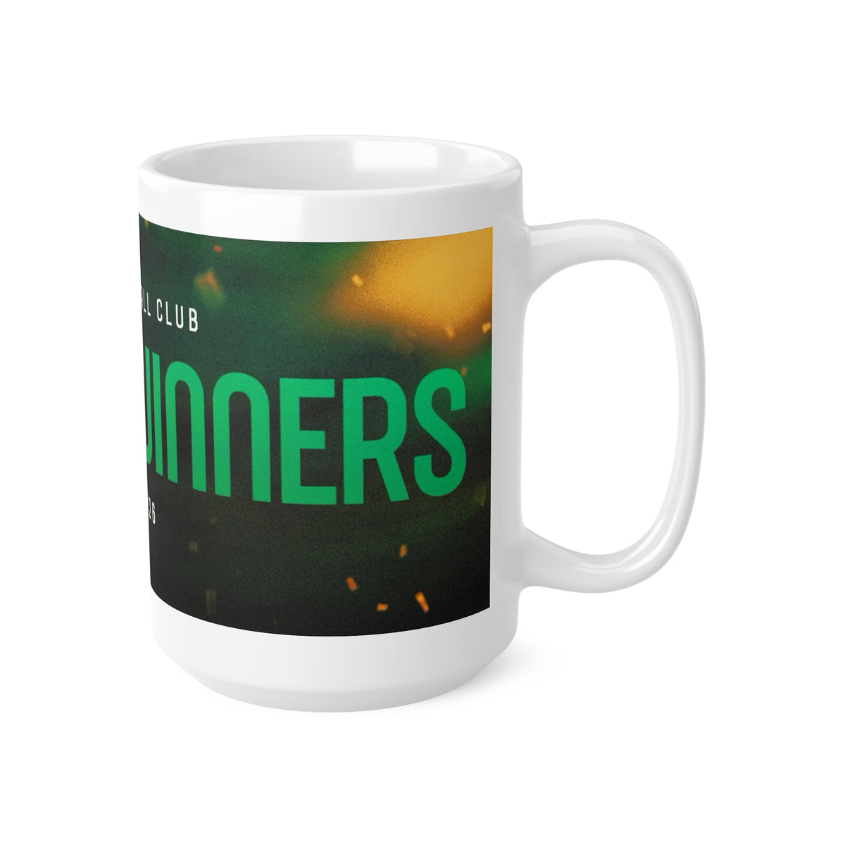 Celtic Double Winners 2025/2026 Mug — Celtic Football Club Ceramic Coffee Cup (11oz & 15oz)