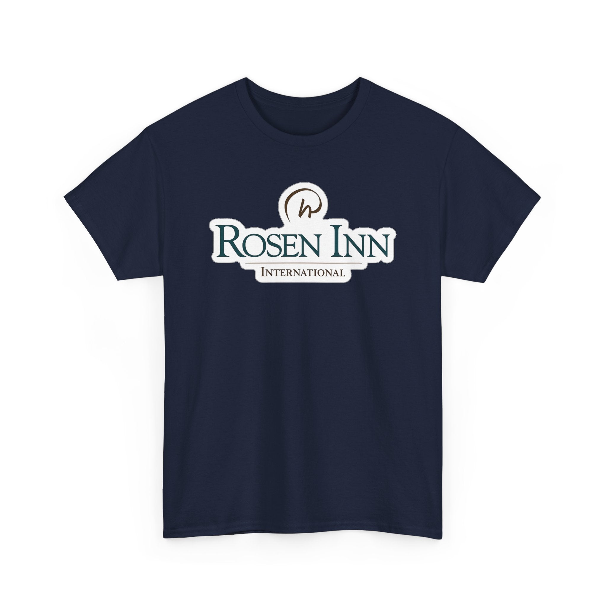 Rosen Inn International Inspired Logo Cotton T-Shirt Tee