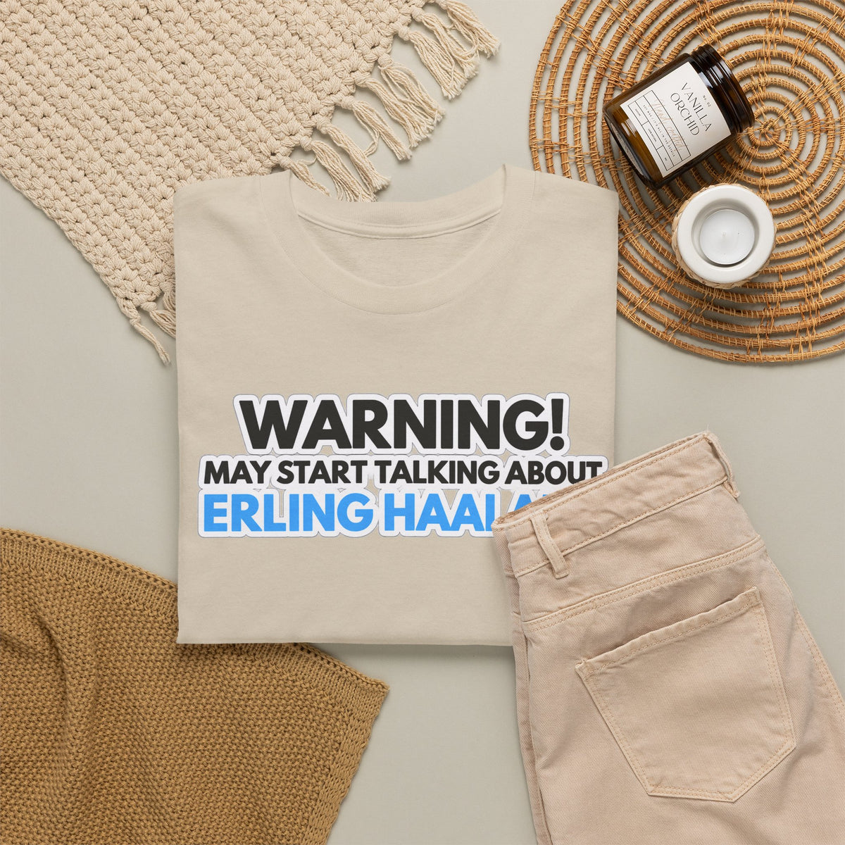 Warning! May Start Talking About Erling Haaland T-Shirt