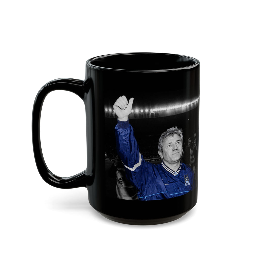 Kevin Keegan Memorial Black Mug – "Once a Blue, Always a Blue" (11oz/15oz)