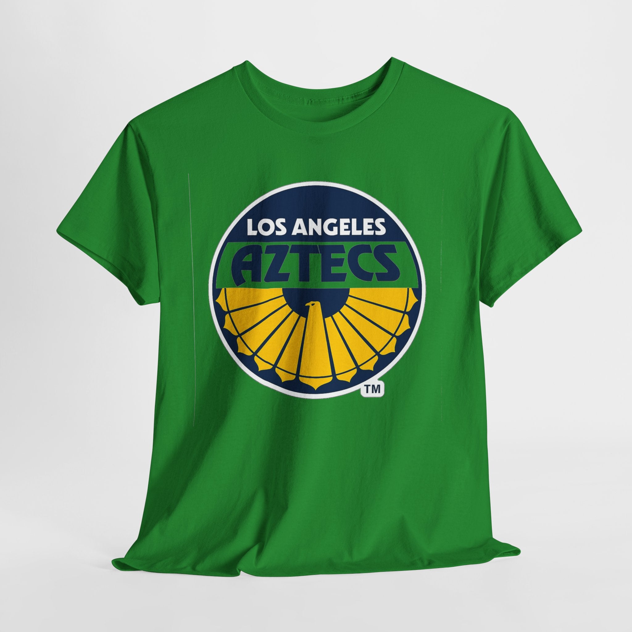 Los Angeles Aztecs Vintage Logo Cotton T-Shirt