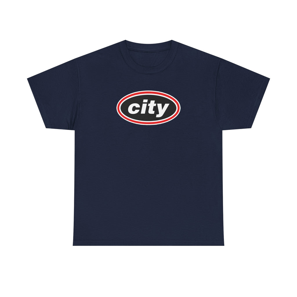 Manchester City Oasis Inspired Logo Cotton T-Shirt