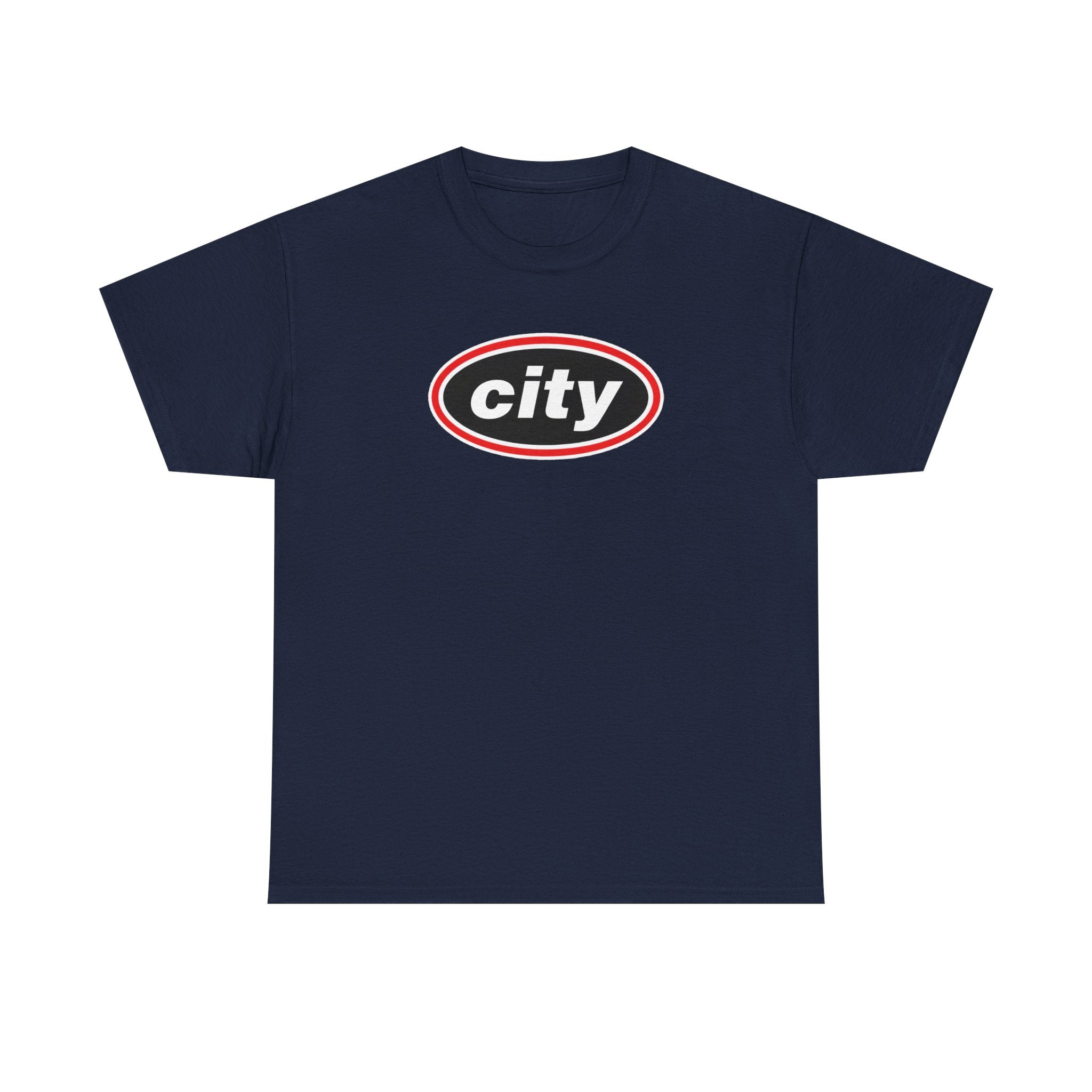 Manchester City Oasis Inspired Logo Cotton T-Shirt